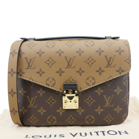 Louis Vuitton  Metis Pochette Reverse Monogram Canvas Crossbody Bag Brown - Picture 3 of 14
